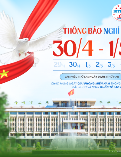 Thông báo nghỉ ĐẠI LỄ